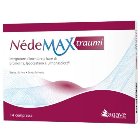 Agave Farmaceutici Nedemax Traumi - Integratore per traumi e contusioni 14 compresse