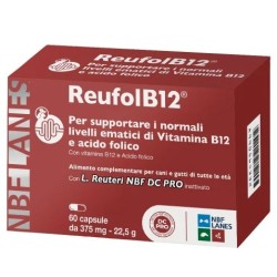 REUFOLB12 60 capsule - Integratore vitamine B per il sistema nervoso dei cani