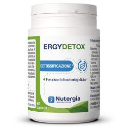 Ergydetox 60 Capsule Nutergia per depurazione e benessere epatico naturale