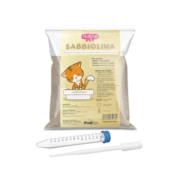 SABBIOLINA Kit Urine 500g - Integratore per vie urinarie cani e gatti SABBIOLINA Kit Urine 500g - Integratore per vie urinarie cani e gatti