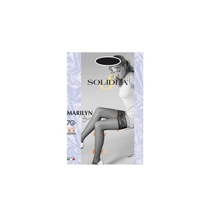 Solidea Marilyn 70 Sheer Calza Autoreggente Sabbia 4xl