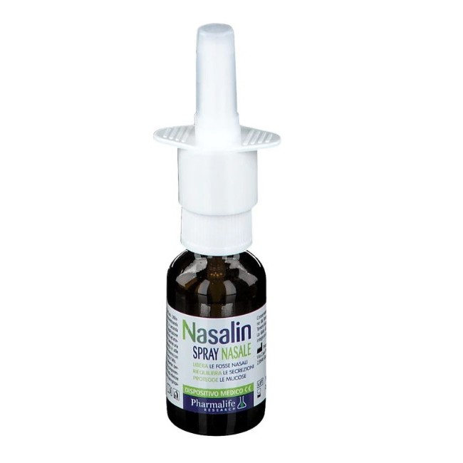 Pharmalife Research Nasalin Spray Nasale 20ml per igiene e benessere delle vie respiratorie