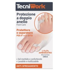 Tecniwork Protettore 5 Dito Doppio Anello - Protezione e supporto per le dita della mano