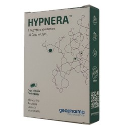 Geopharma Hypnera 30 Capsule per il sonno senza glutine e lattosio
