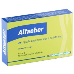 Farmed Alfacher 30 Capsule 550 Mg per il benessere quotidiano e naturale