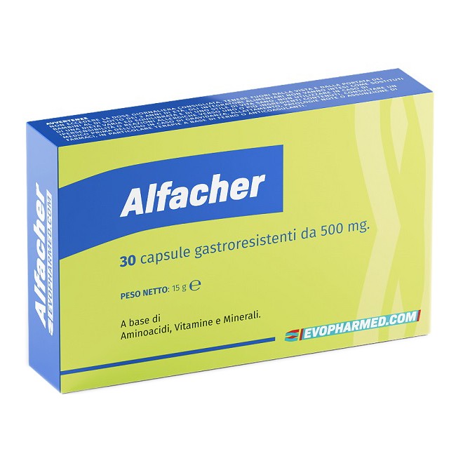Farmed Alfacher 30 Capsule 550 Mg per il benessere quotidiano e naturale Farmed Alfacher 30 Capsule 550 Mg per il benessere quotidiano e naturale
