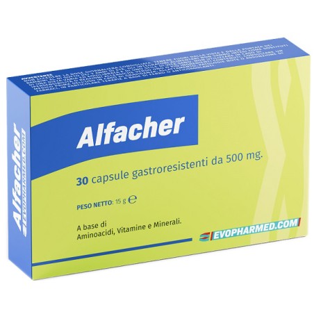 Farmed Alfacher 30 Capsule 550 Mg per il benessere quotidiano e naturale Farmed Alfacher 30 Capsule 550 Mg per il benessere quotidiano e naturale