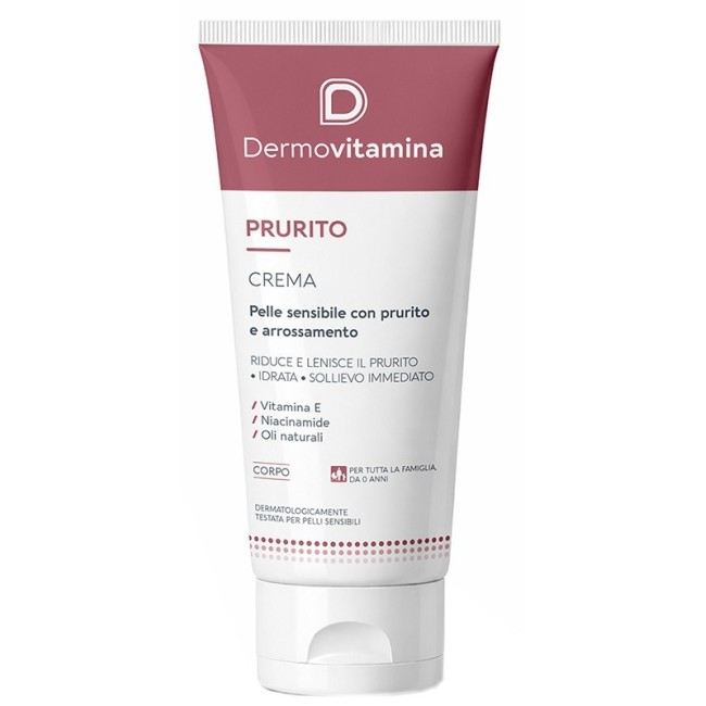 Dermovitamina Prurito Crema 200ml per lenire irritazioni e prurito cutaneo intenso Dermovitamina Prurito Crema 200ml per lenire irritazioni e prurito cutaneo intenso