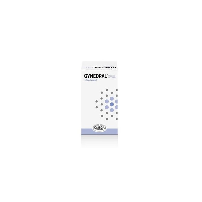 Gynedral Ovuli Vaginali per il benessere intimo femminile 10 ovuli Omega Pharma Gynedral Ovuli Vaginali per il benessere intimo femminile 10 ovuli Omega Pharma