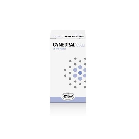Gynedral Ovuli Vaginali per il benessere intimo femminile 10 ovuli Omega Pharma Gynedral Ovuli Vaginali per il benessere intimo femminile 10 ovuli Omega Pharma