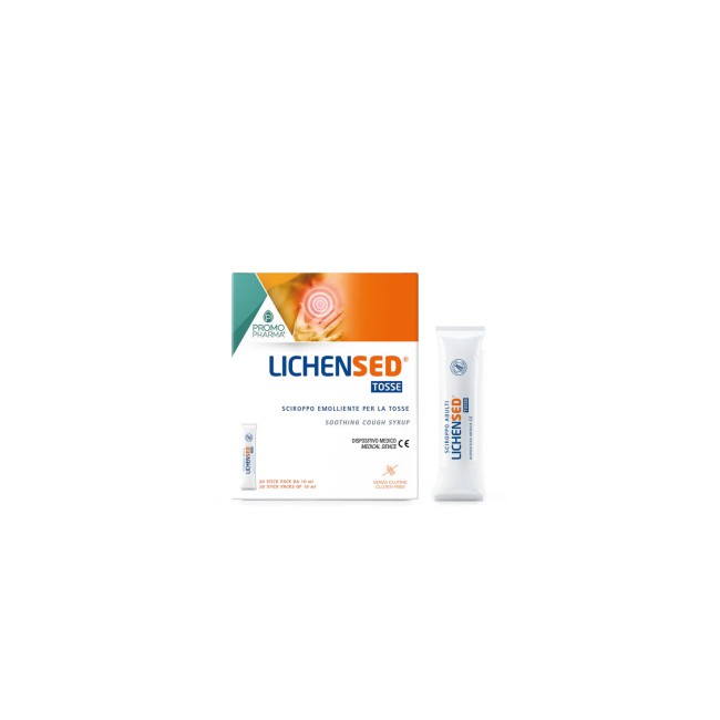 Promopharma Lichensed Sciroppo Adulti 20 Stick Da 10 Ml