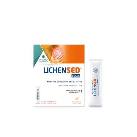 Promopharma Lichensed Sciroppo Adulti 20 Stick Da 10 Ml