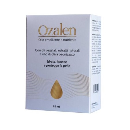 Macfarmac Ozalen Olio Emolliente Nutriente 20 ml per pelle secca e sensibile Macfarmac Ozalen Olio Emolliente Nutriente 20 ml per pelle secca e sensibile