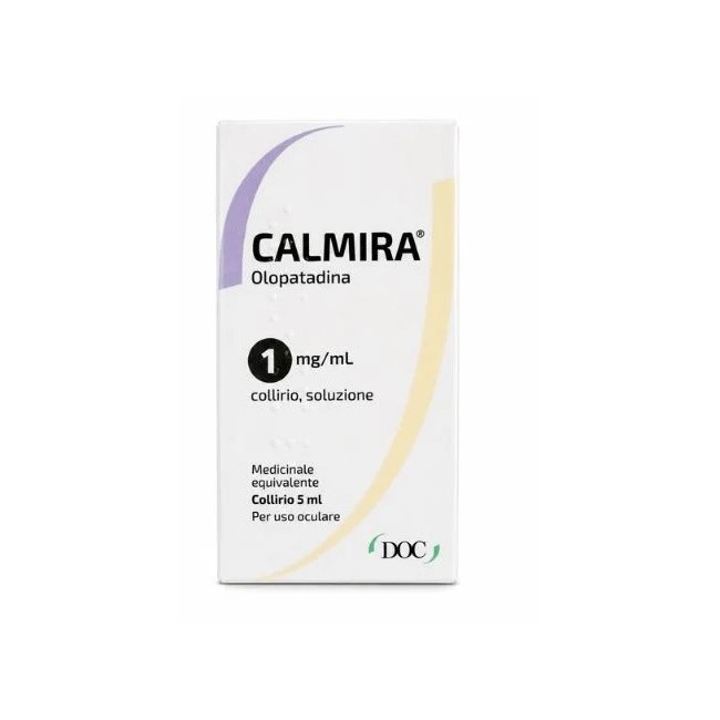 Doc Generici Calmira Collirio 5ml con sodio ialuronato per occhi secchi e irritati Doc Generici Calmira Collirio 5ml con sodio ialuronato per occhi secchi e irritati