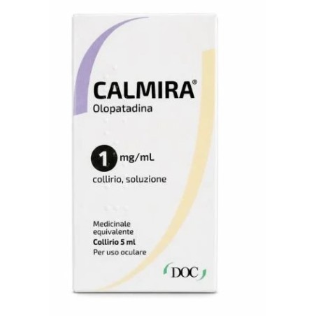 Doc Generici Calmira Collirio 5ml con sodio ialuronato per occhi secchi e irritati Doc Generici Calmira Collirio 5ml con sodio ialuronato per occhi secchi e irritati