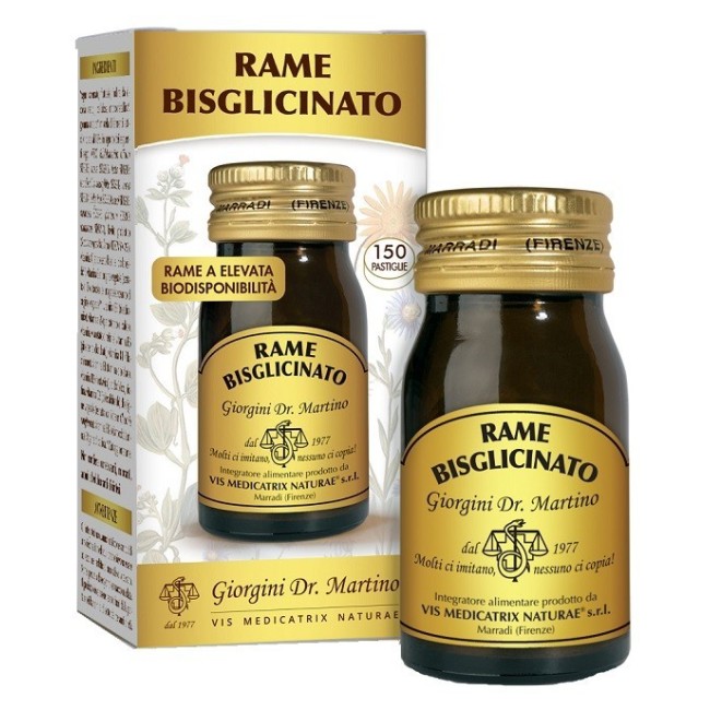 Dr. Giorgini Rame Bisglicinato 150 Pastiglie Da 200 Mg