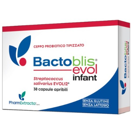 Pharmextracta Bactoblis Evol Infant 30 Capsule Apribili Fermenti Lattici per Bambini Pharmextracta Bactoblis Evol Infant 30 Capsule Apribili Fermenti Lattici per Bambini
