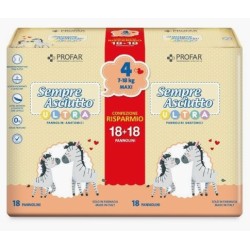 Pannolini Profar Ultra Maxi 7-18kg bipacco convenienza per neonati e bambini sempre asciutti