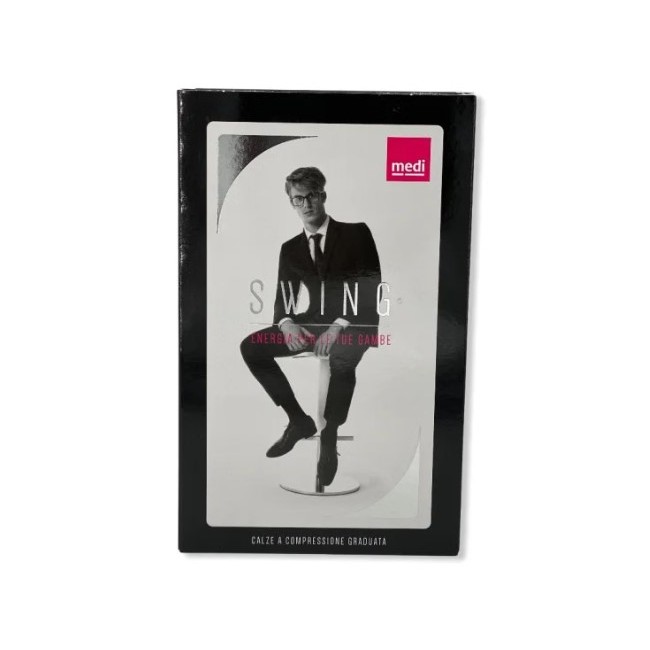 Gambaletto compressivo Medi uomo 15 mmHg colore fumo per benessere gambe Gambaletto compressivo Medi uomo 15 mmHg colore fumo per benessere gambe