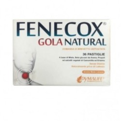 Fenecox Gola Natural pastiglie miele limone per il benessere della gola senza zuccheri