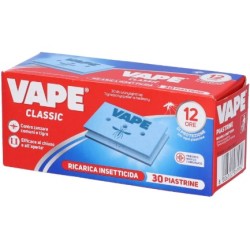 Vape Ricarica Piastrine Coswell - Confezione da 30 piastrine antizanzare per diffusori elettrici