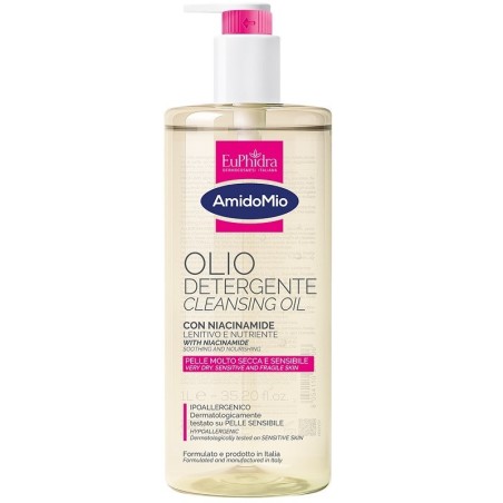 Zeta Farmaceutici Euphidra Amidomio Olio Detergente 1000 Ml