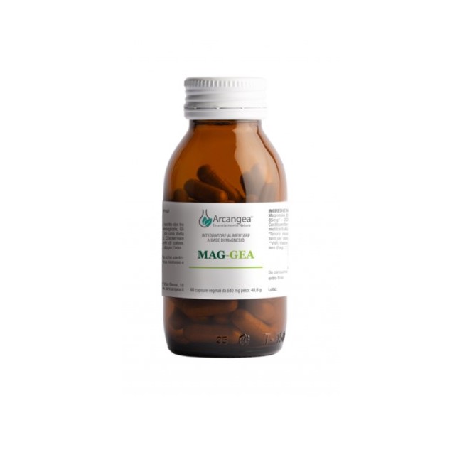 Arcangea Mag Gea 60 Capsule - Integratore alimentare a base di magnesio per il benessere quotidiano