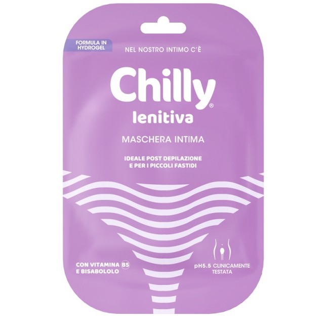 Maschera Intima Lenitiva Chilly per il benessere della zona delicata femminile Maschera Intima Lenitiva Chilly per il benessere della zona delicata femminile