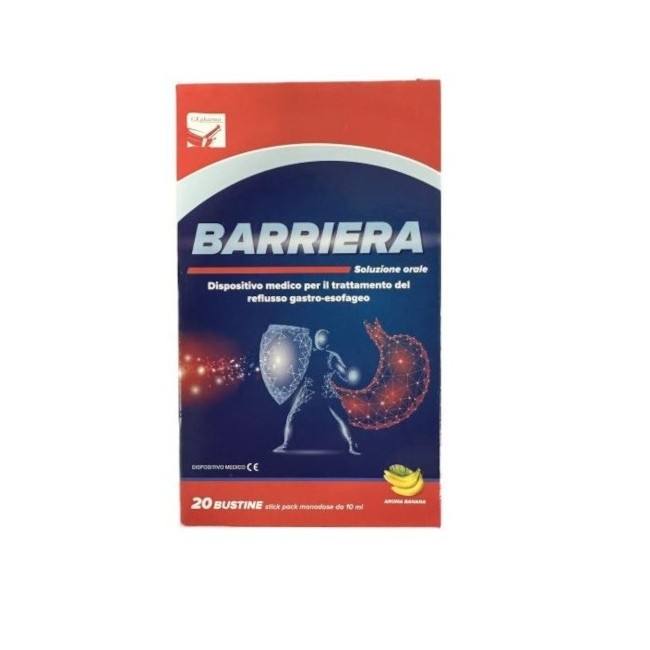 Gepharma Soluzione Orale Barriera Aroma Banana 20 Bustine