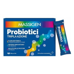 Marco Viti Massigen Probiotici 12 Stickpack - Integratore fermenti lattici per bambini