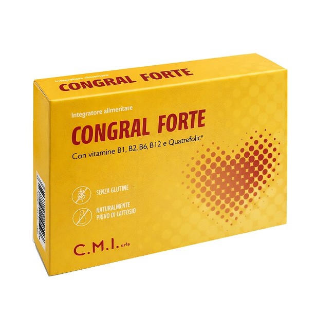 Centro Medicina Integrat. S Congral Forte 30 Capsule 500 Mg Senza Glutine Naturalmente Privo Di Lattosio