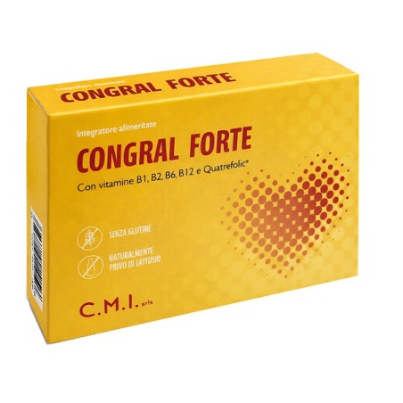 Centro Medicina Integrat. S Congral Forte 30 Capsule 500 Mg Senza Glutine Naturalmente Privo Di Lattosio