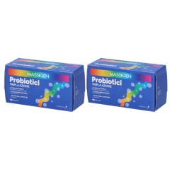 Massigen Probiotici Marco Viti - 2 Confezioni da 10 Flaconcini per il Benessere Intestinale