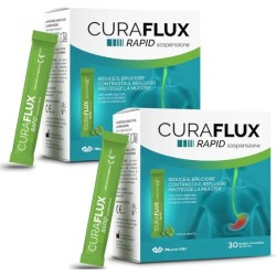 Marco Viti Curaflux Rapid - 2 confezioni da 30 stick fluidificanti per vie respiratorie
