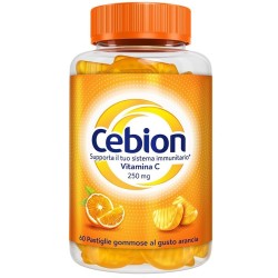 Cebion 60 Pastiglie Gommose Arancia per il benessere quotidiano con vitamina C