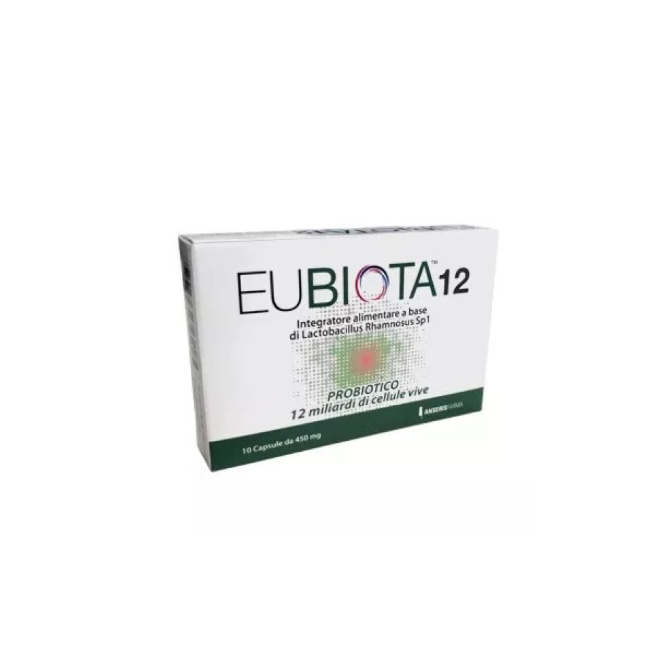 Anseris Farma Eubiota 12 - Integratore probiotico con 12 ceppi batterici - 20 capsule Anseris Farma Eubiota 12 - Integratore probiotico con 12 ceppi batterici - 20 capsule