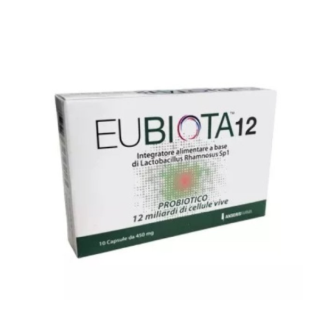 Anseris Farma Eubiota 12 - Integratore probiotico con 12 ceppi batterici - 20 capsule Anseris Farma Eubiota 12 - Integratore probiotico con 12 ceppi batterici - 20 capsule