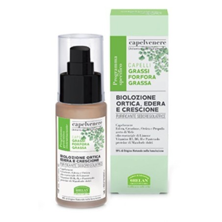 Biolozione Helan Capelvenere con ortica edera e crescione per capelli sani e forti 30ml