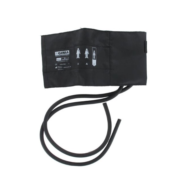 Bracciale Moretti pediatrico camera aria 2 tubi per sfigmomanometro bambini 13-26 cm