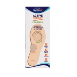 Tecniwork Active Memory Soletta Bamboo taglia 44 con memory foam e rivestimento antibatterico