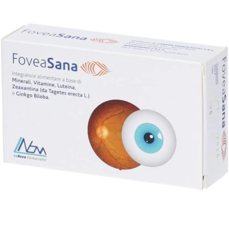 Foveasana 20 Compresse integratore per il benessere della vista e salute oculare Foveasana 20 Compresse integratore per il benessere della vista e salute oculare