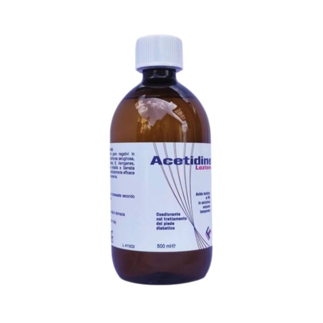 Acetidine Lozione Acido Acetico 500ml per igiene e cura della pelle professionale Acetidine Lozione Acido Acetico 500ml per igiene e cura della pelle professionale
