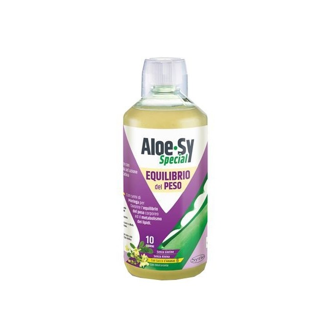 Syrio Aloe-sy Special Equilibrio Del Peso 500ml per il controllo naturale del peso corporeo Syrio Aloe-sy Special Equilibrio Del Peso 500ml per il controllo naturale del peso corporeo