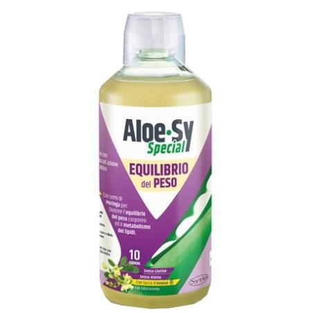 Syrio Aloe-sy Special Equilibrio Del Peso 500ml per il controllo naturale del peso corporeo Syrio Aloe-sy Special Equilibrio Del Peso 500ml per il controllo naturale del peso corporeo
