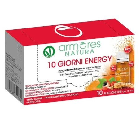 Armores Natura 10 Giorni Energy flaconcini per energia e vitalità quotidiana Armores Natura 10 Giorni Energy flaconcini per energia e vitalità quotidiana