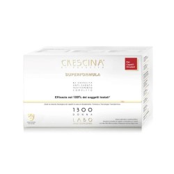 Crescina Donna 1300 FSP - Trattamento anticaduta intensivo con 40 fiale per capelli femminili