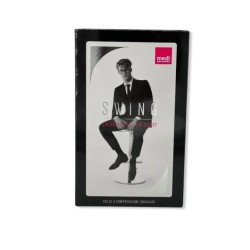 Medi Swing Cotton Med Gambaletto Uomo compressione graduata 15 mmHg nero taglia 6