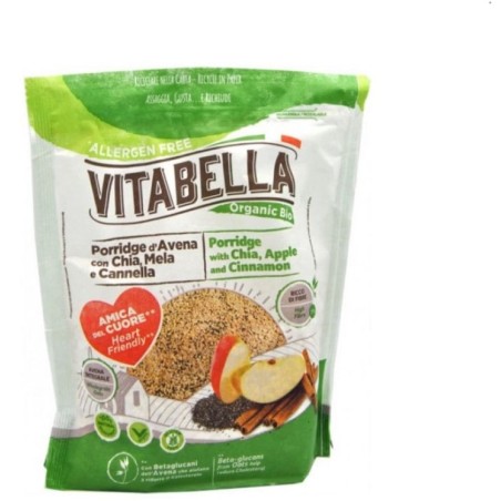 Molino Nicoli Porridge Avena Mela Cannella 240g - Colazione naturale e nutriente