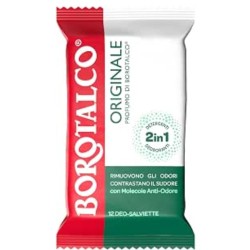 Salviette deodoranti Borotalco Original per freschezza immediata ovunque