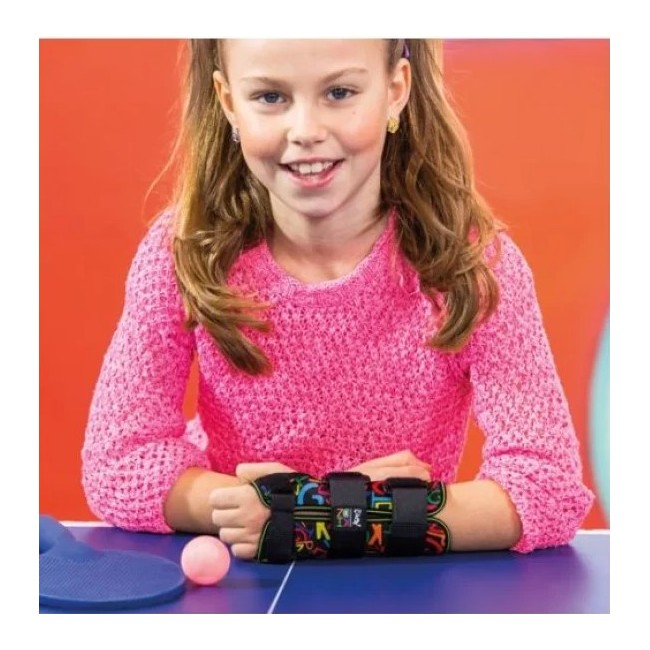 Polsiera steccata ambidestra pediatrica FGP per supporto e protezione del polso bambini Polsiera steccata ambidestra pediatrica FGP per supporto e protezione del polso bambini